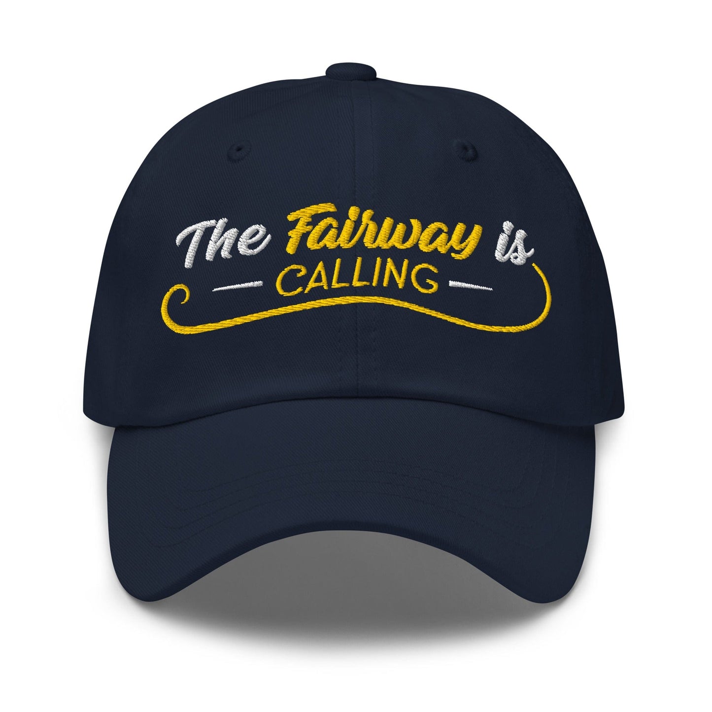 The Fairway is Calling Funny Embroidered Golf Cap - Funny Golf Tee by Swing Epic