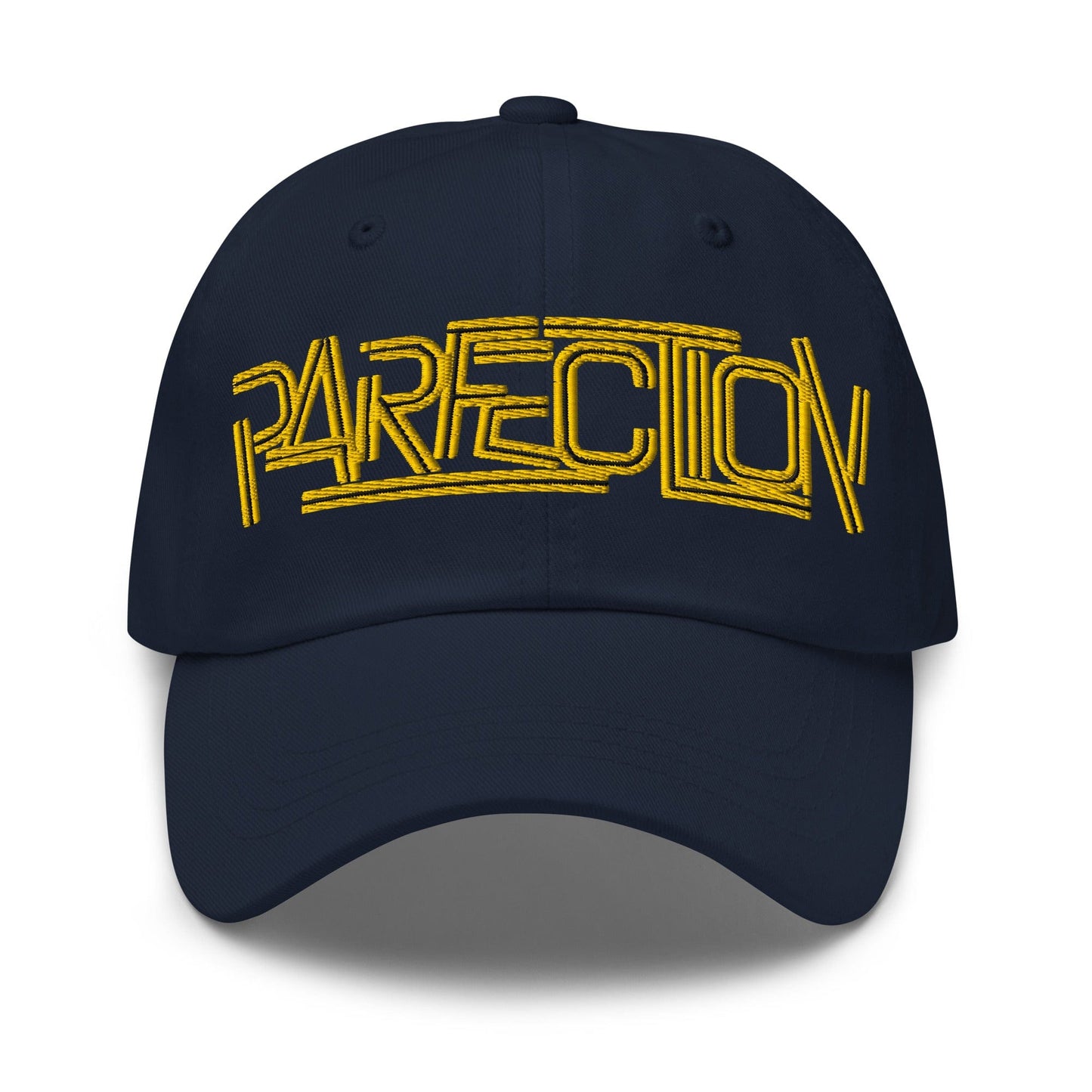 Parfection Script Embroidered Golf Cap - Funny Golf Tee by Swing Epic