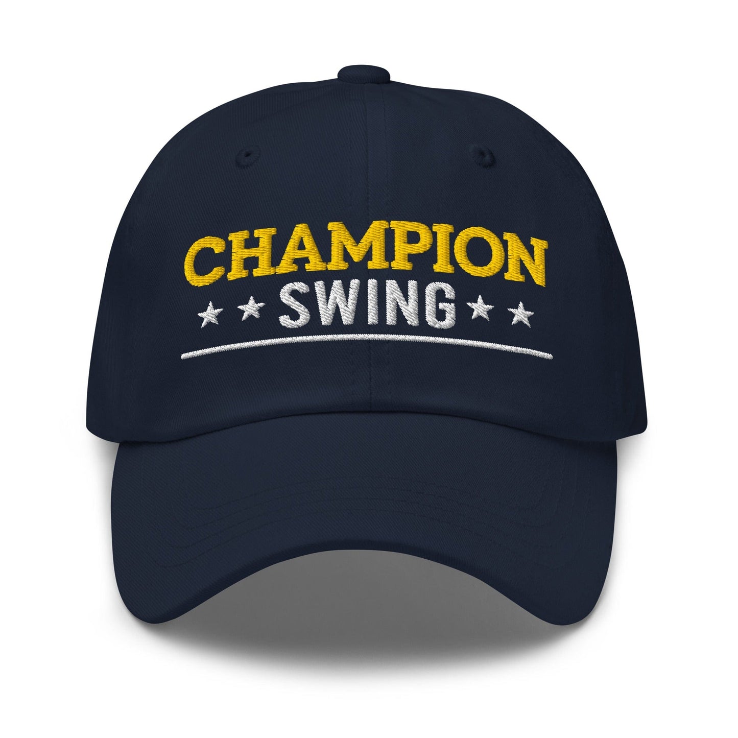 Champion Swing Star-Studded Fun Embroidered Golf Cap - Funny Golf Tee by Swing Epic