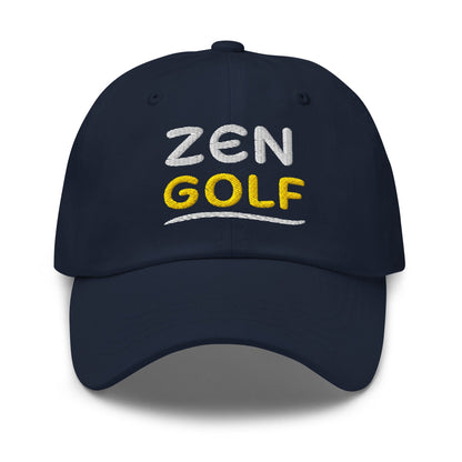 Zen Golf Embroidered Golf Cap - Funny Golf Tee by Swing Epic