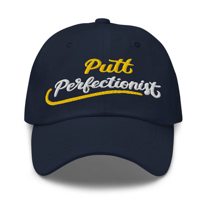 Putt Perfectionist Fun Embroidered Golf Cap - Funny Golf Tee by Swing Epic