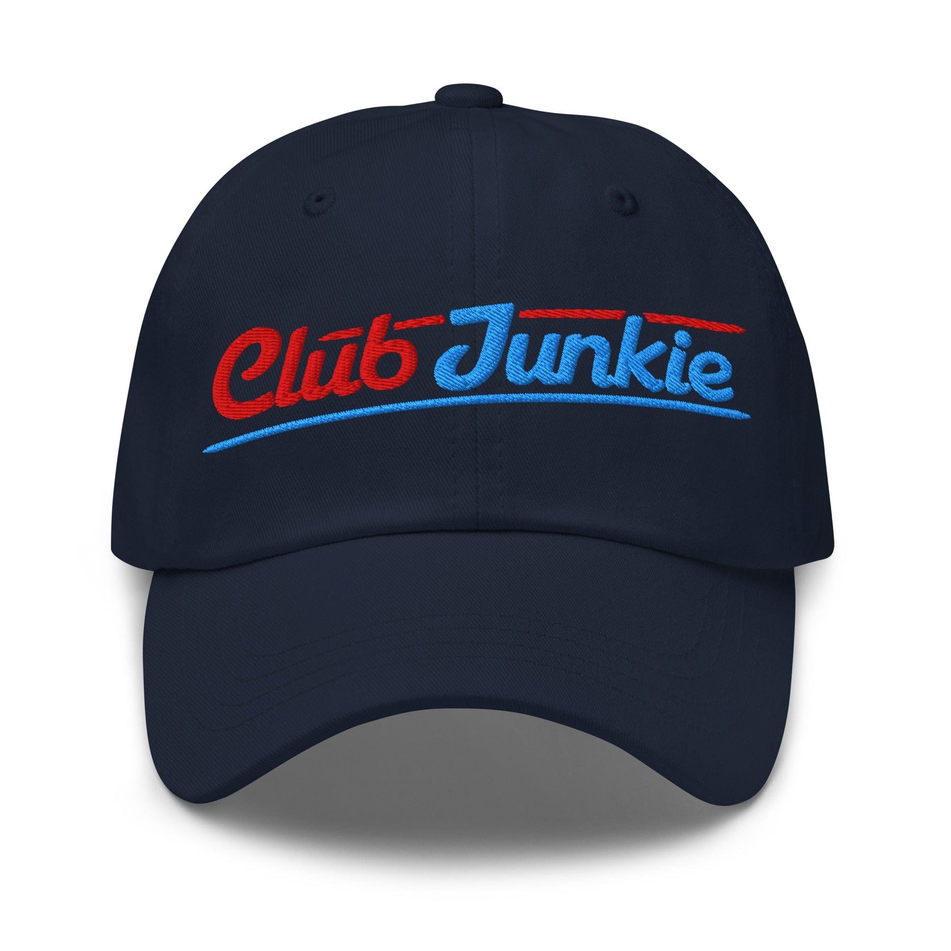 Club Junkie Embroidered Golf Cap - Funny Golf Tee by Swing Epic
