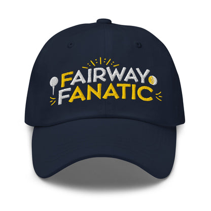 Fairway Fanatic Embroidered Golf Cap - Funny Golf Tee by Swing Epic