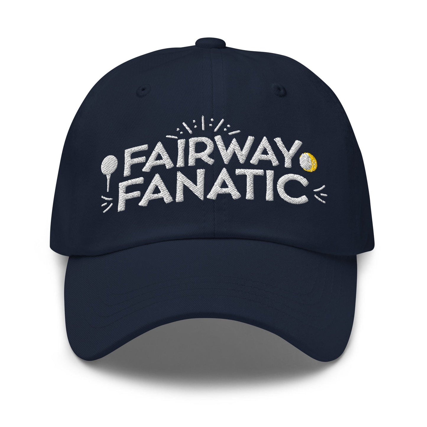 Fairway Fanatic Embroidered Golf Cap - Funny Golf Tee by Swing Epic