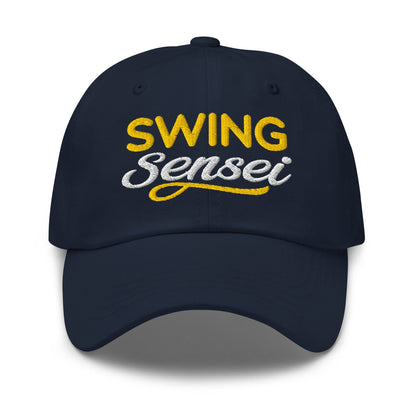 Swing Sensei Fun Quirky Embroidered Golf Cap - Funny Golf Tee by Swing Epic