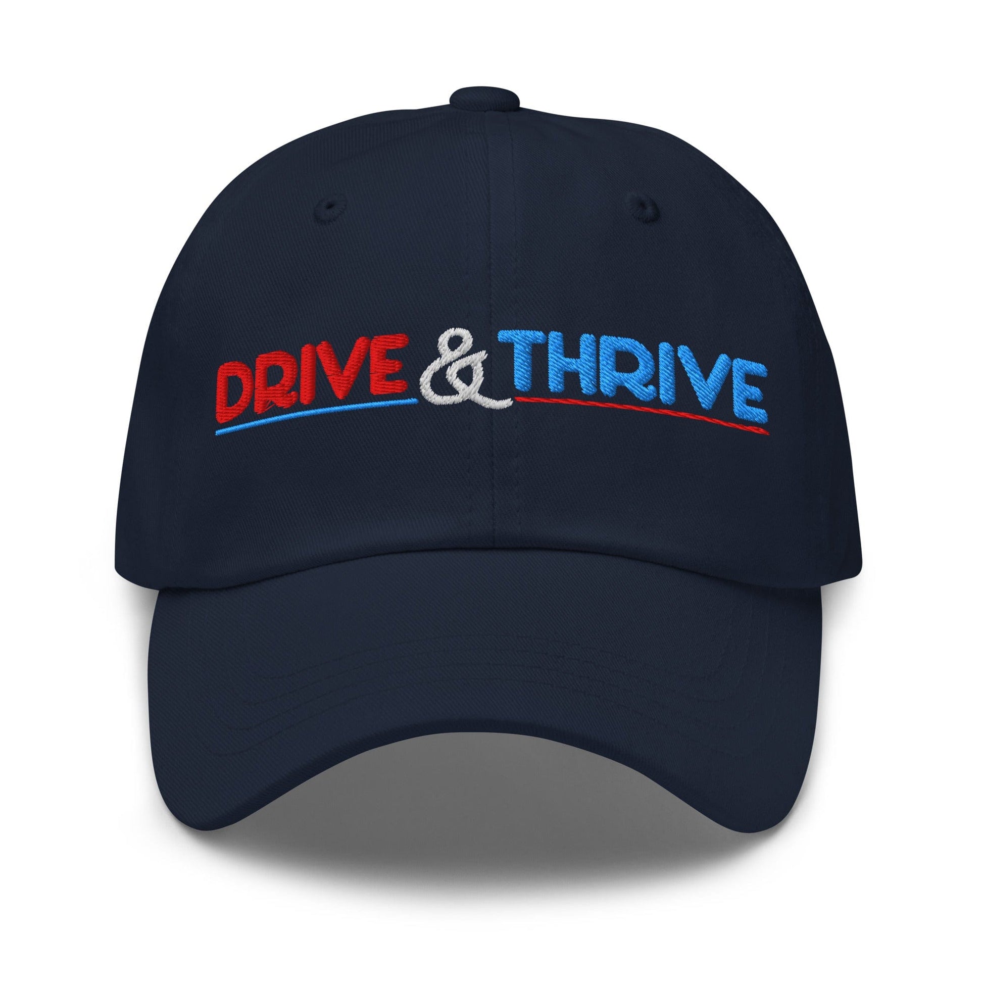 Drive & Thrive Embroidered Golf Cap - Funny Golf Tee by Swing Epic