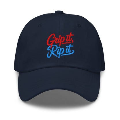 Grip it Rip it Quirky Fun Embroidered Golf Cap - Funny Golf Tee by Swing Epic