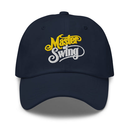 Master of Swing Classic Humorous Embroidered Golf Cap - Funny Golf Tee by Swing Epic