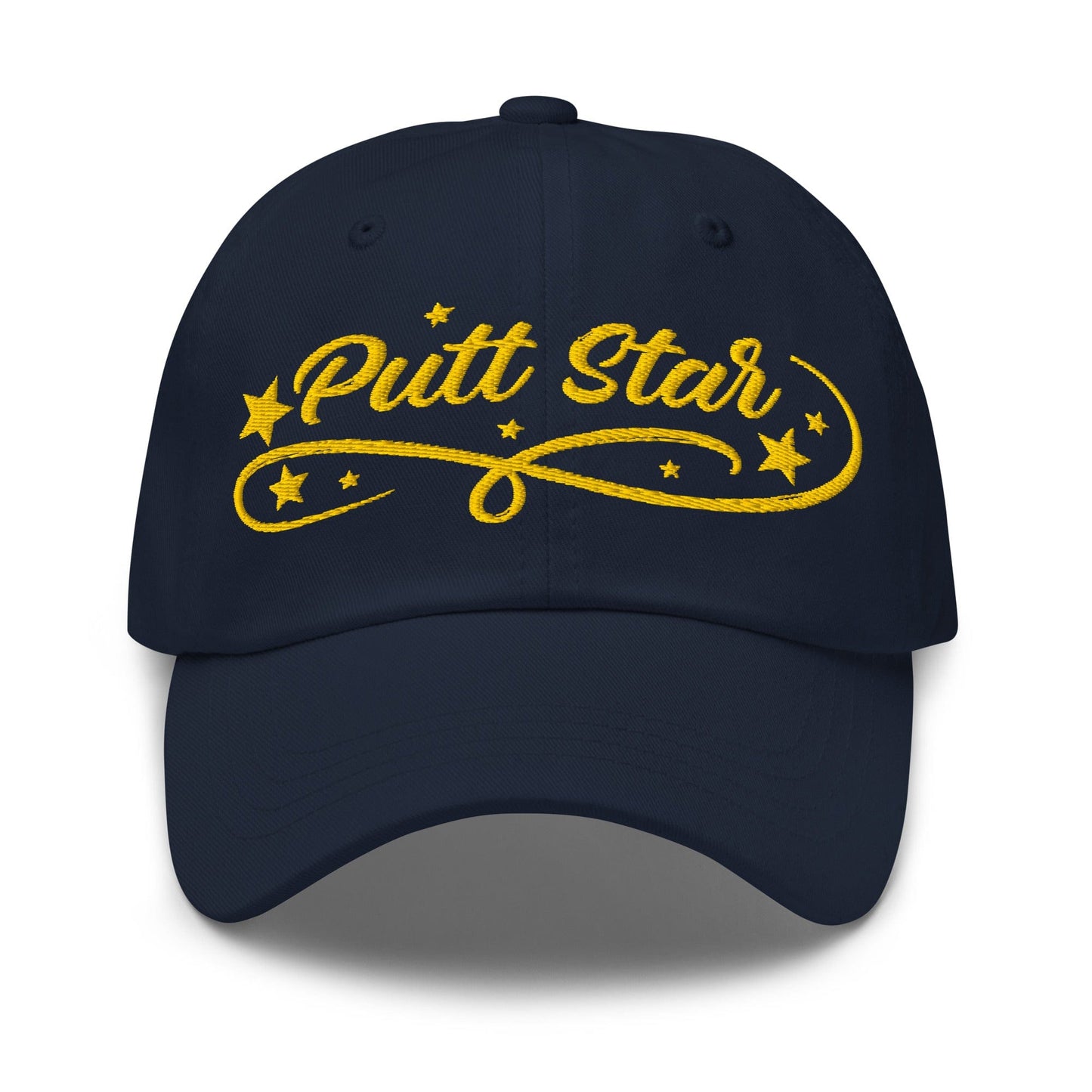 Putt Star Embroidered Golf Cap - Funny Golf Tee by Swing Epic