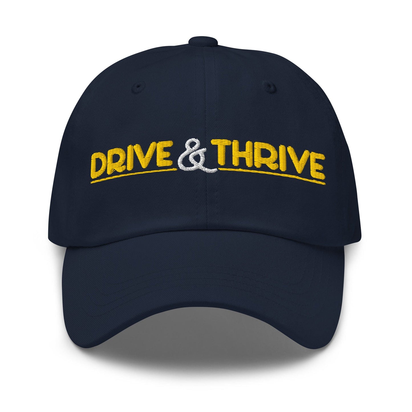 Drive & Thrive Embroidered Golf Cap - Funny Golf Tee by Swing Epic