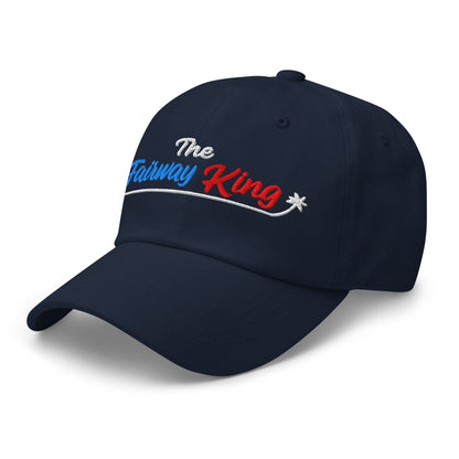 The Fairway King Embroidered Golf Cap - Funny Golf Tee by Swing Epic