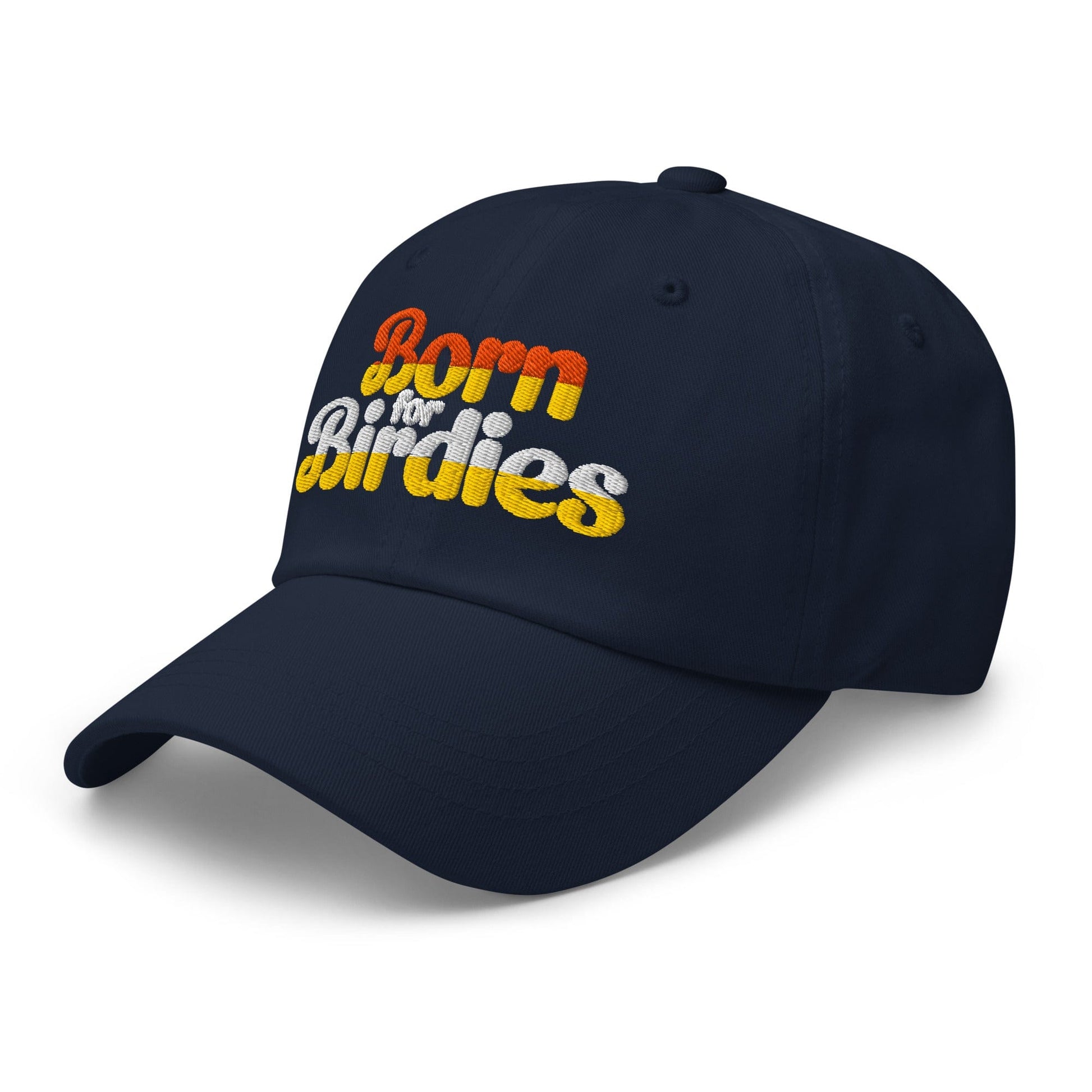Born for Birdies Fun Sporty Embroidered Golf Cap - Funny Golf Tee by Swing Epic