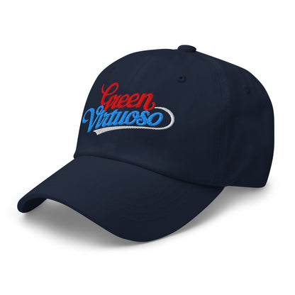 Green Virtuoso Embroidered Golf Cap - Funny Golf Tee by Swing Epic