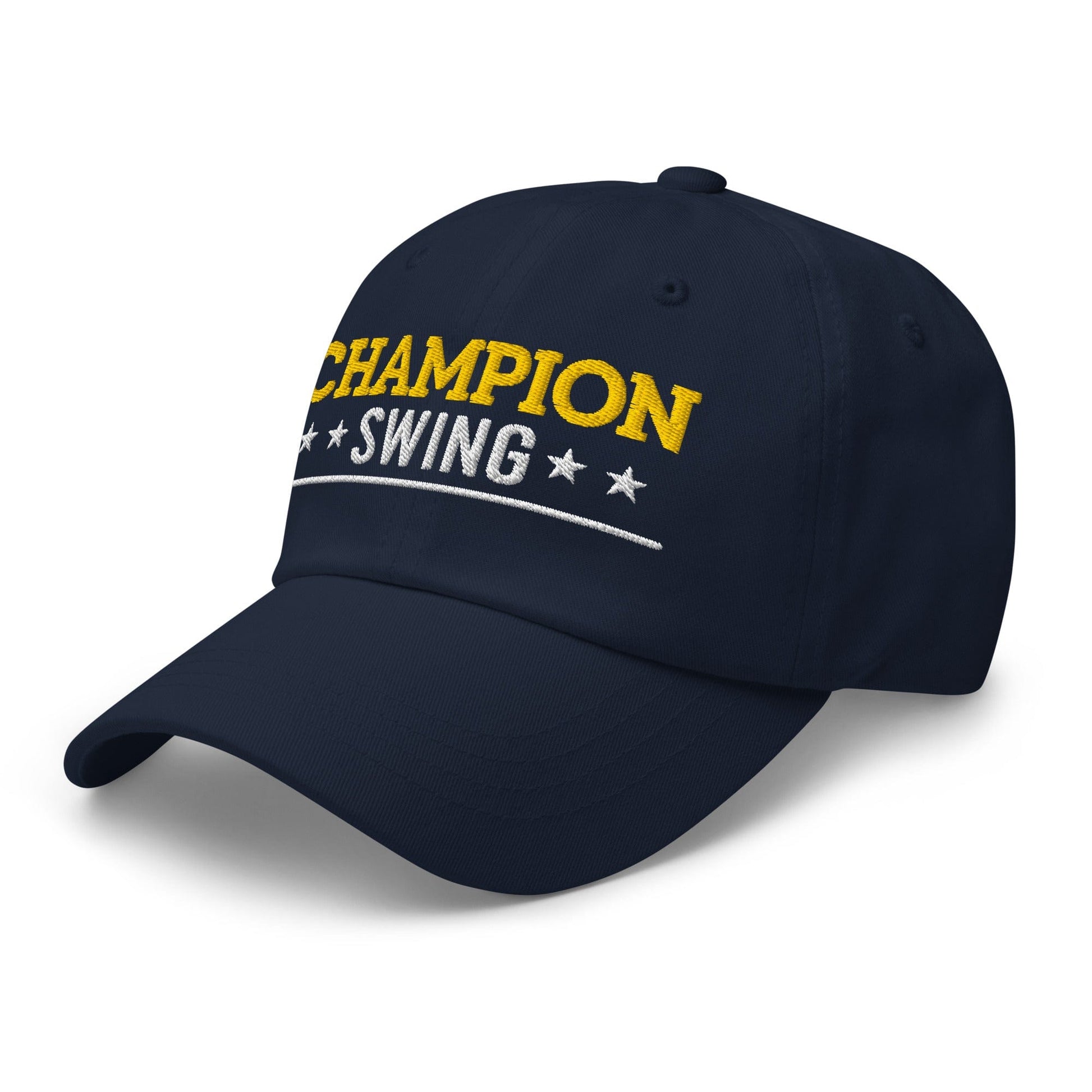 Champion Swing Star-Studded Fun Embroidered Golf Cap - Funny Golf Tee by Swing Epic
