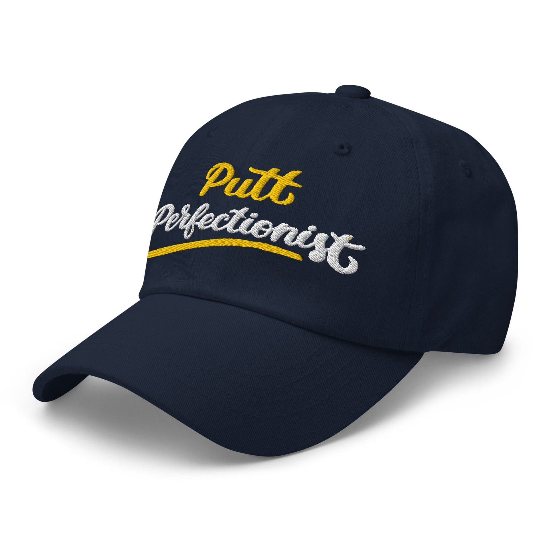 Putt Perfectionist Fun Embroidered Golf Cap - Funny Golf Tee by Swing Epic