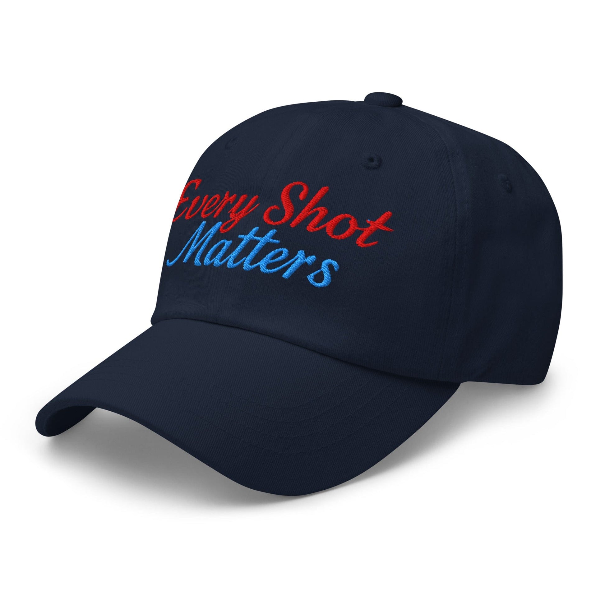 Every Shot Matters Fun Embroidered Golf Cap - Funny Golf Tee by Swing Epic