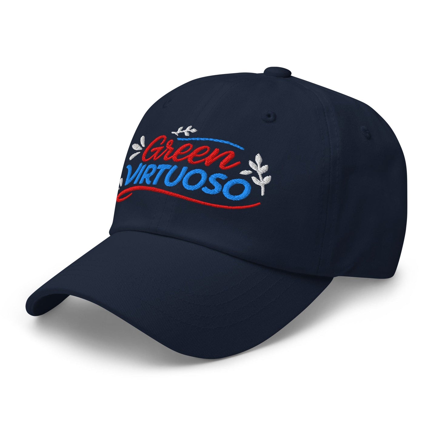 Green Virtuoso Masterpiece Design Embroidered Golf Cap - Funny Golf Tee by Swing Epic