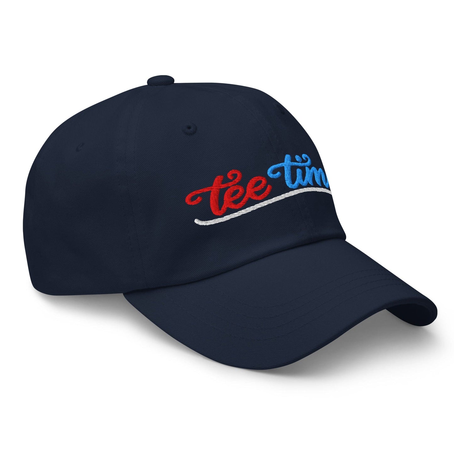 Tee Time Embroidered Golf Cap - Funny Golf Tee by Swing Epic