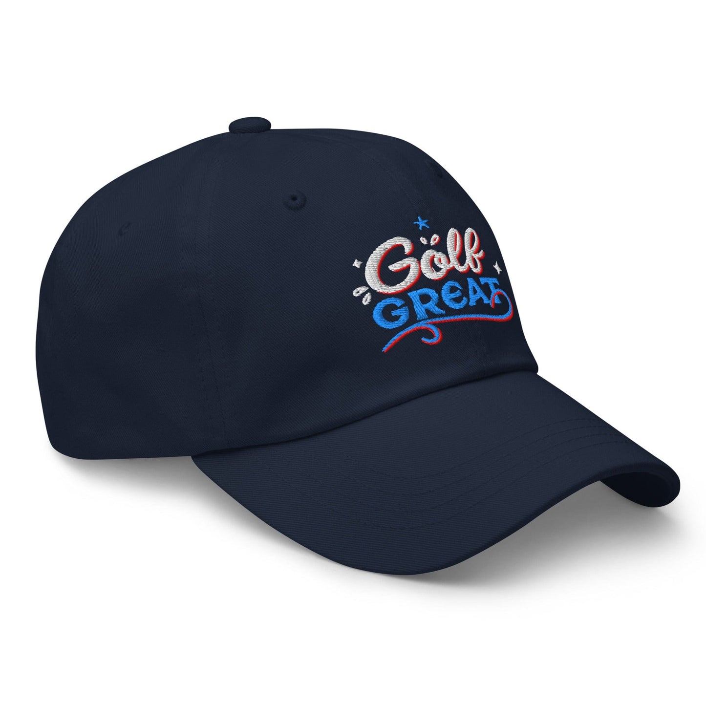 Golf Great Fun & Quirky Embroidered Golf Cap - Funny Golf Tee by Swing Epic