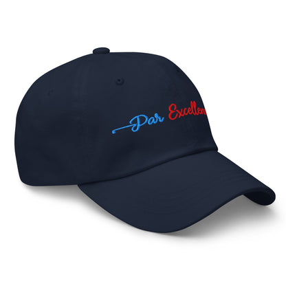 Par Excellence Embroidered Golf Cap - Funny Golf Tee by Swing Epic