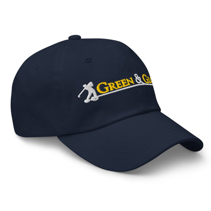 Green & Glory Embroidered Golf Cap - Funny Golf Tee by Swing Epic