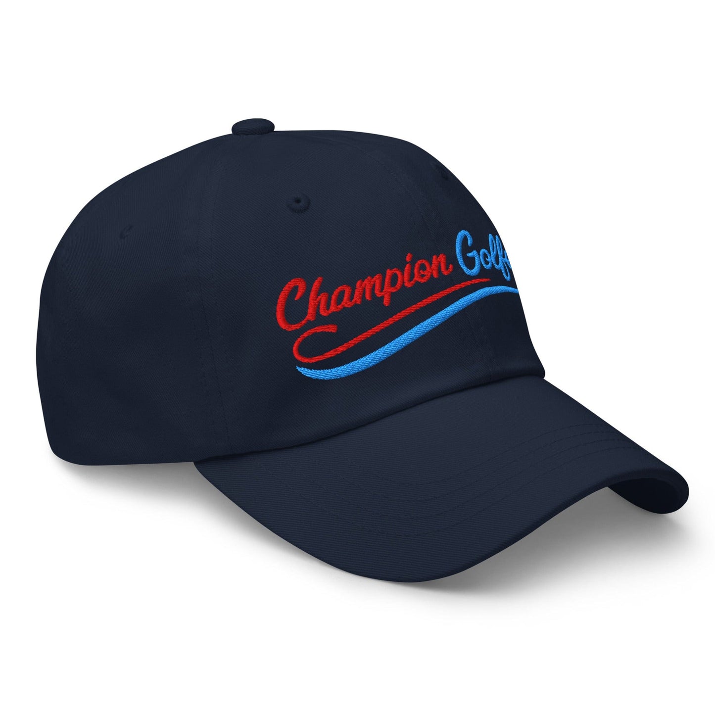 Champion Golfer Sparkling Star Fun Embroidered Golf Cap - Funny Golf Tee by Swing Epic