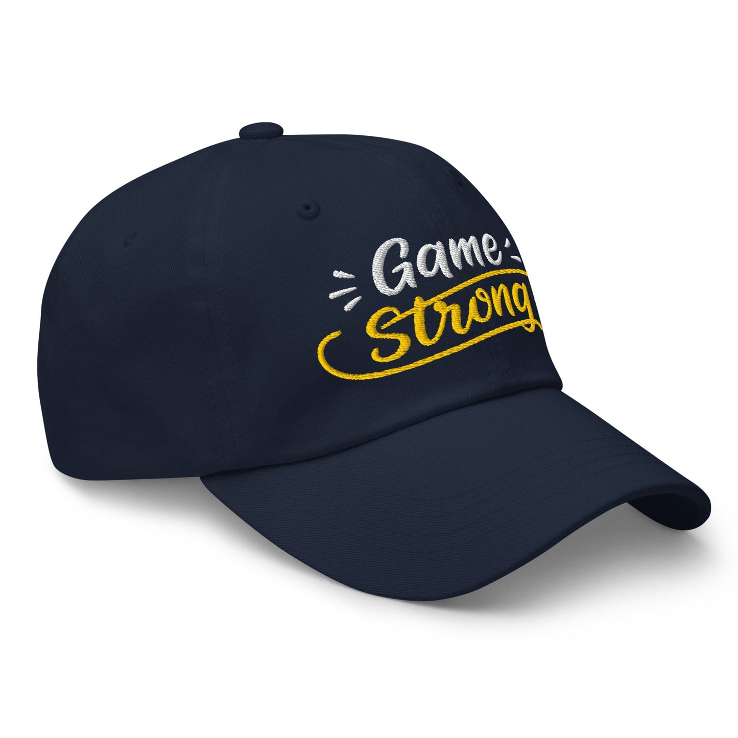 Game Strong Embroidered Golf Cap - Funny Golf Tee by Swing Epic