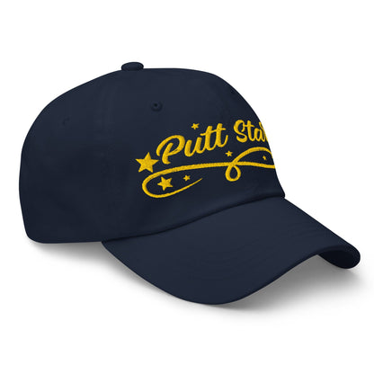 Putt Star Embroidered Golf Cap - Funny Golf Tee by Swing Epic