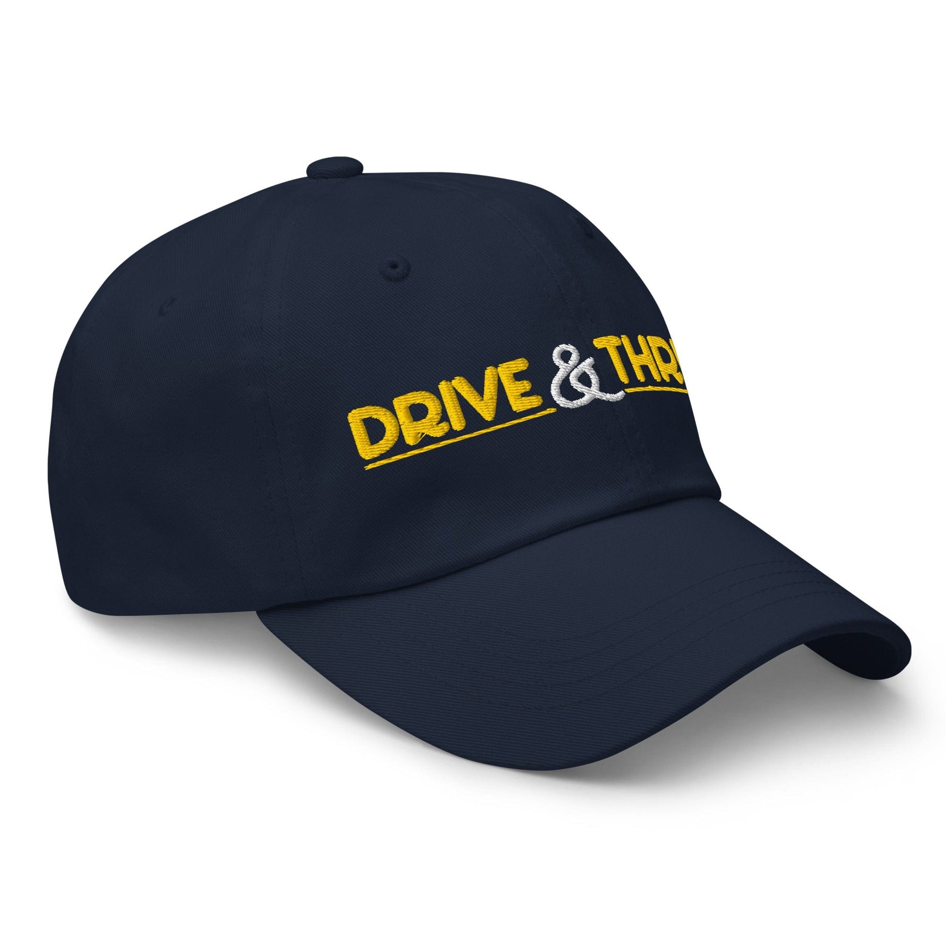 Drive & Thrive Embroidered Golf Cap - Funny Golf Tee by Swing Epic
