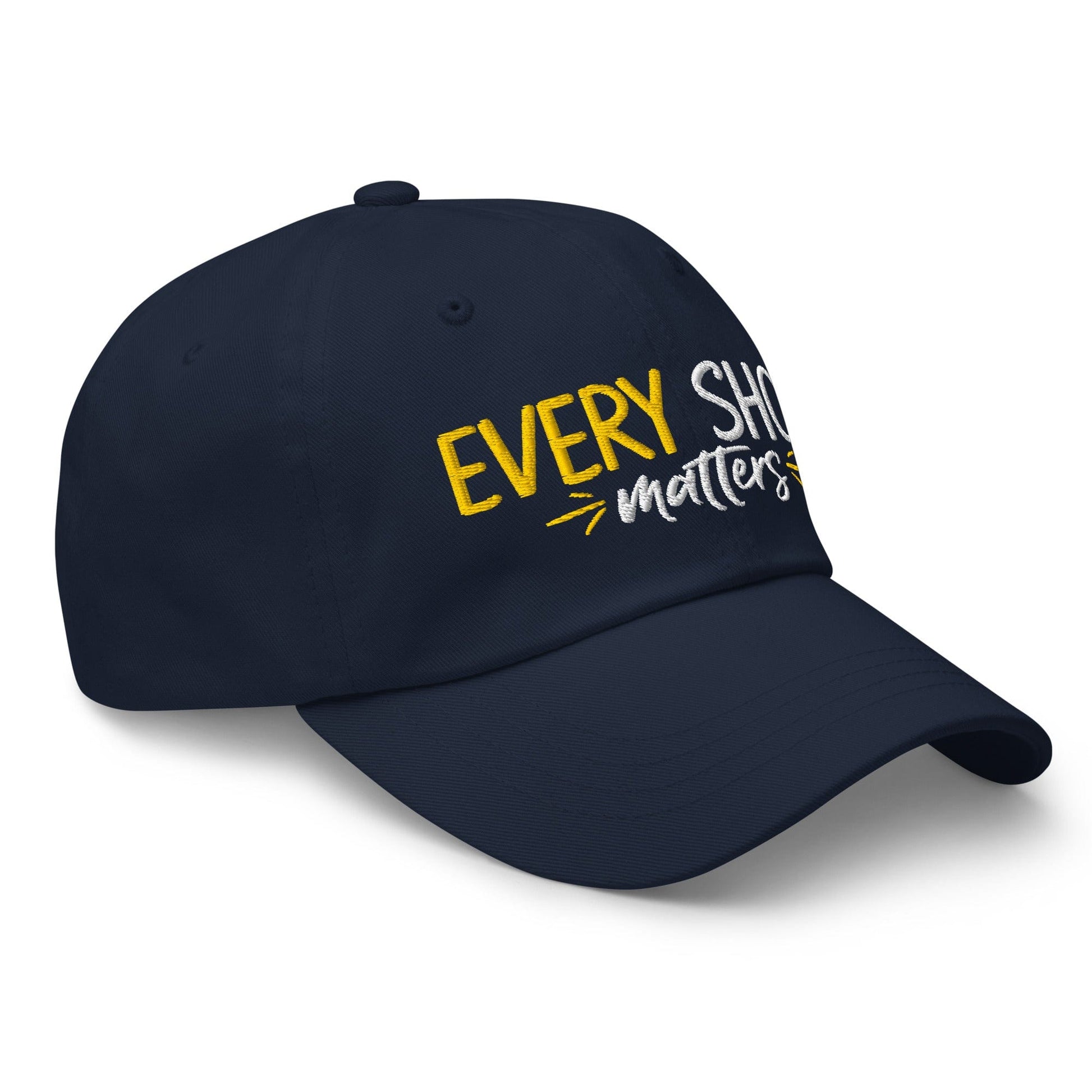 Every Shot Matters Embroidered Golf Cap - Funny Golf Tee by Swing Epic