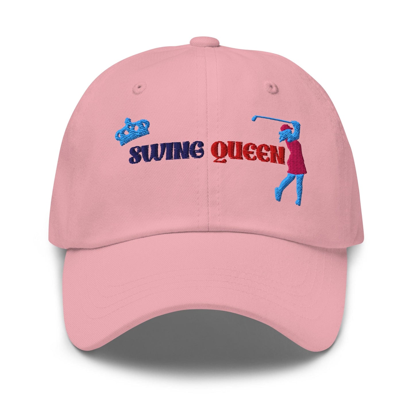 Swing Queen Embroidered Golf Cap - Funny Golf Tee by Swing Epic