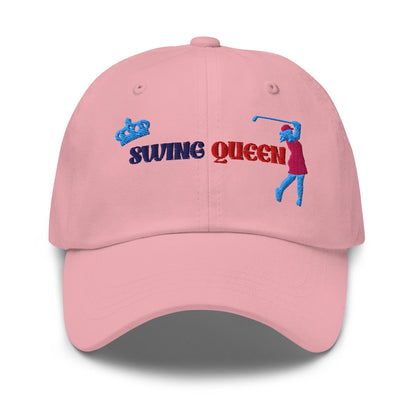 Swing Queen Embroidered Golf Cap - Funny Golf Tee by Swing Epic