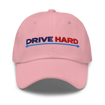 Drive Hard Embroidered Golf Cap - Funny Golf Tee by Swing Epic
