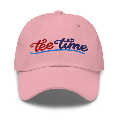 Tee Time Embroidered Golf Cap - Funny Golf Tee by Swing Epic