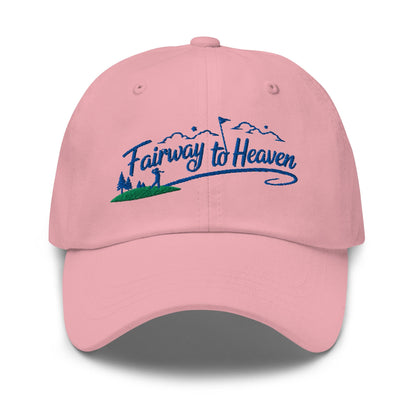 Fairway to Heaven Embroidered Golf Cap - Funny Golf Tee by Swing Epic