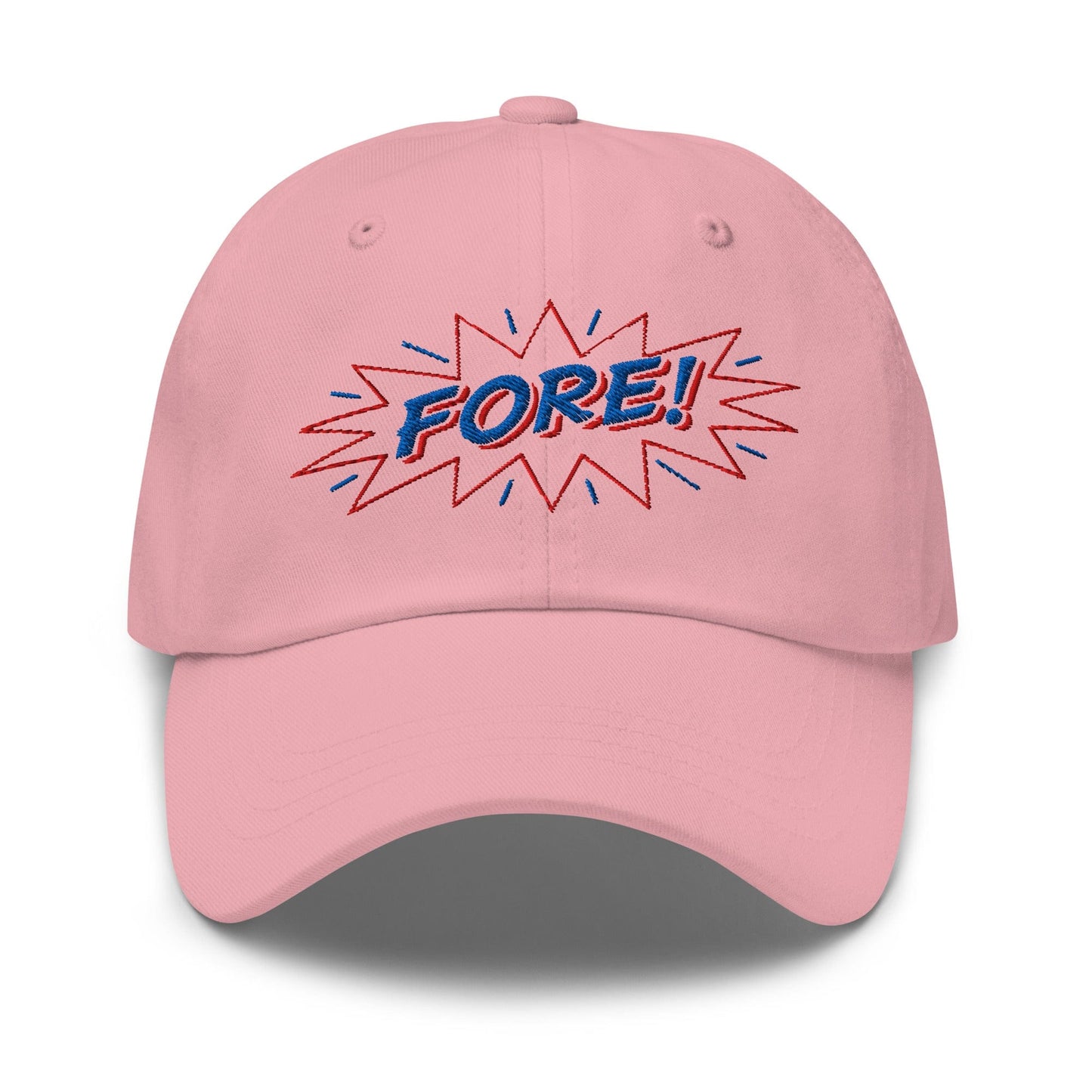 FORE! Quirky and Fun Embroidered Golf Cap - Funny Golf Tee by Swing Epic