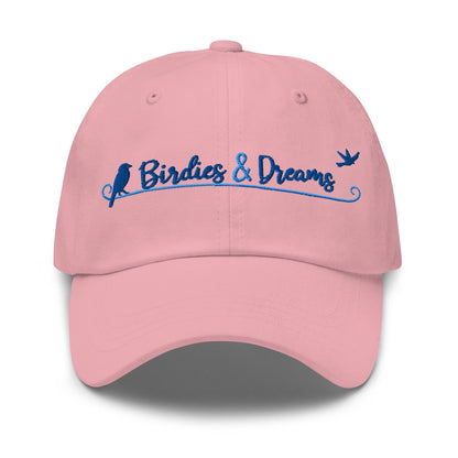 Birdies & Dreams Embroidered Golf Cap - Funny Golf Tee by Swing Epic