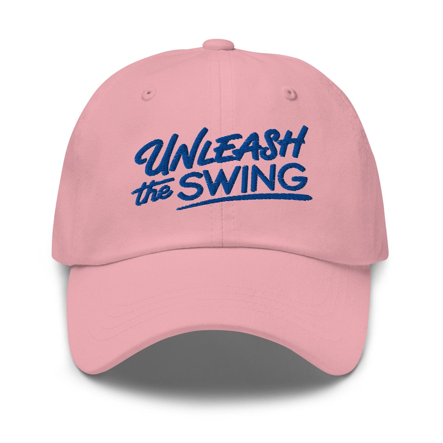 Unleash The Swing Embroidered Golf Cap - Funny Golf Tee by Swing Epic