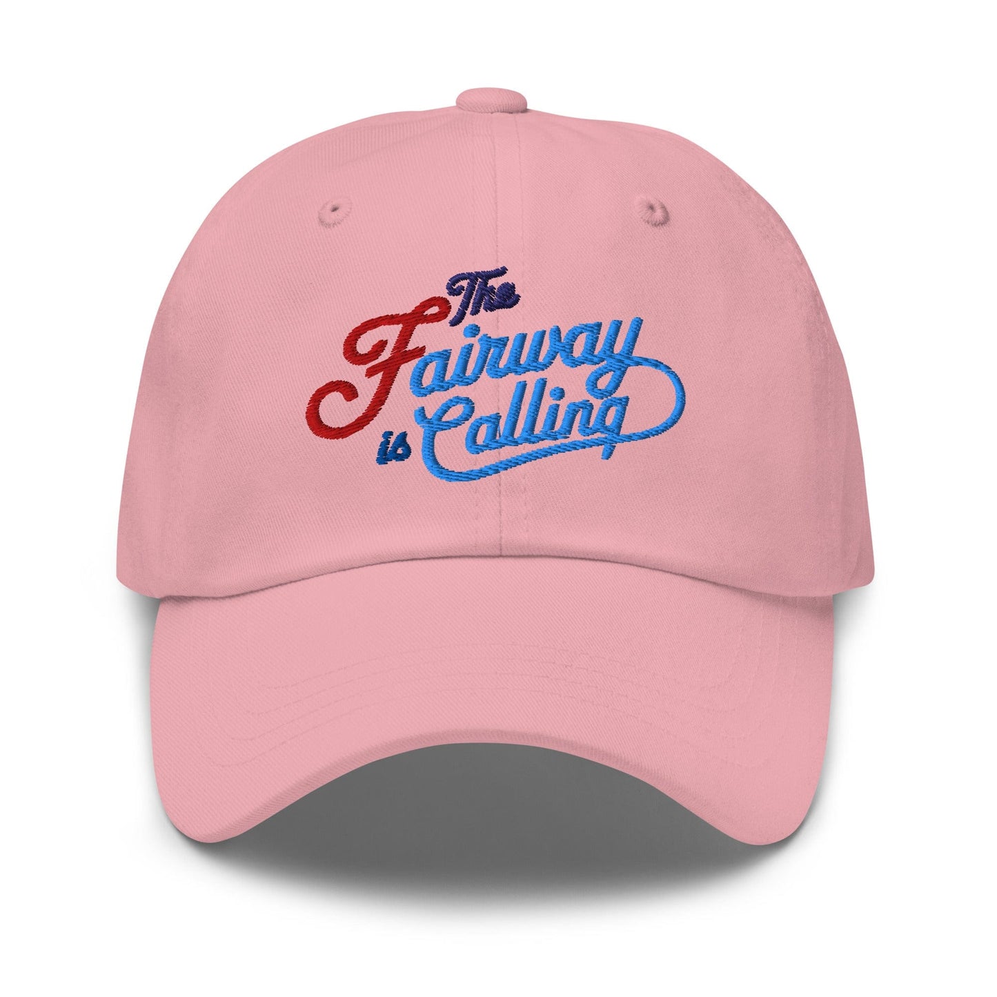 The Fairway is Calling Fun Quirky Embroidered Golf Cap - Funny Golf Tee by Swing Epic