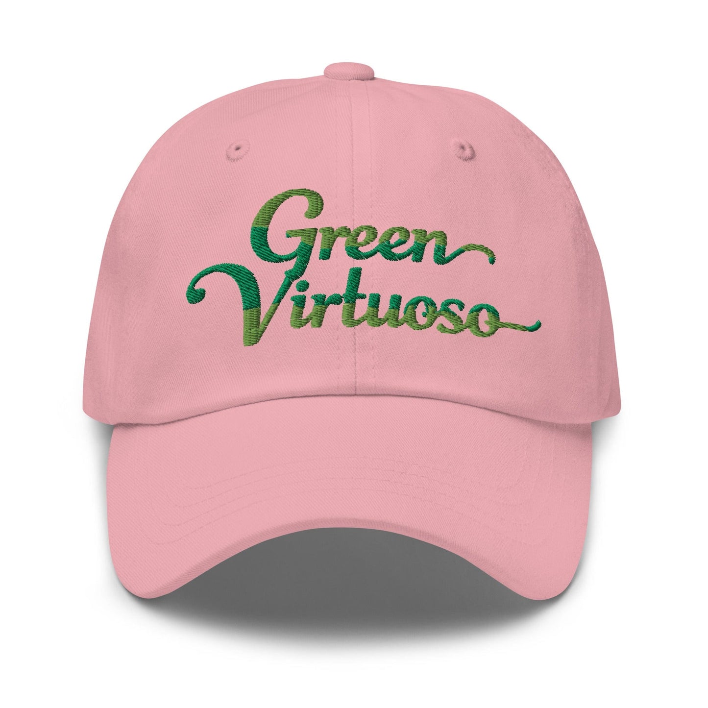Green Virtuoso Engaging Fun Spirit Embroidered Golf Cap - Funny Golf Tee by Swing Epic