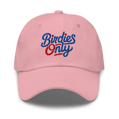 Birdies Only Quirky Embroidered Golf Cap - Funny Golf Tee by Swing Epic
