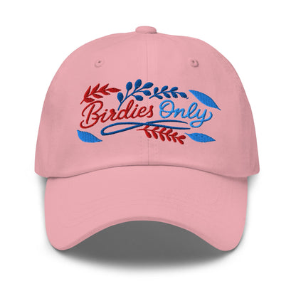 Birdies Only Fun Spirit Design Embroidered Golf Cap - Funny Golf Tee by Swing Epic