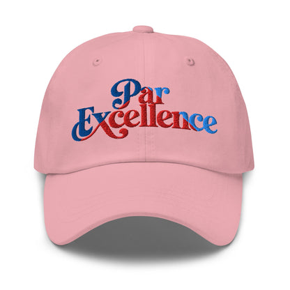 Par Excellence Embroidered Golf Cap - Funny Golf Tee by Swing Epic