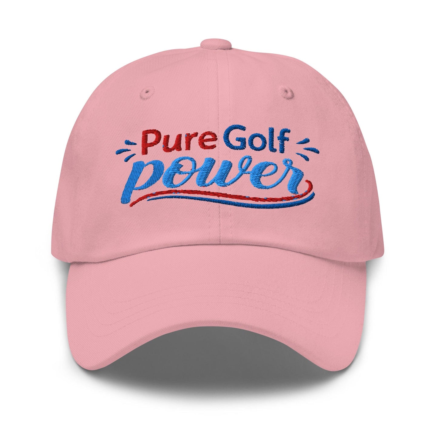 Pure Golf Power Embroidered Golf Cap - Funny Golf Tee by Swing Epic