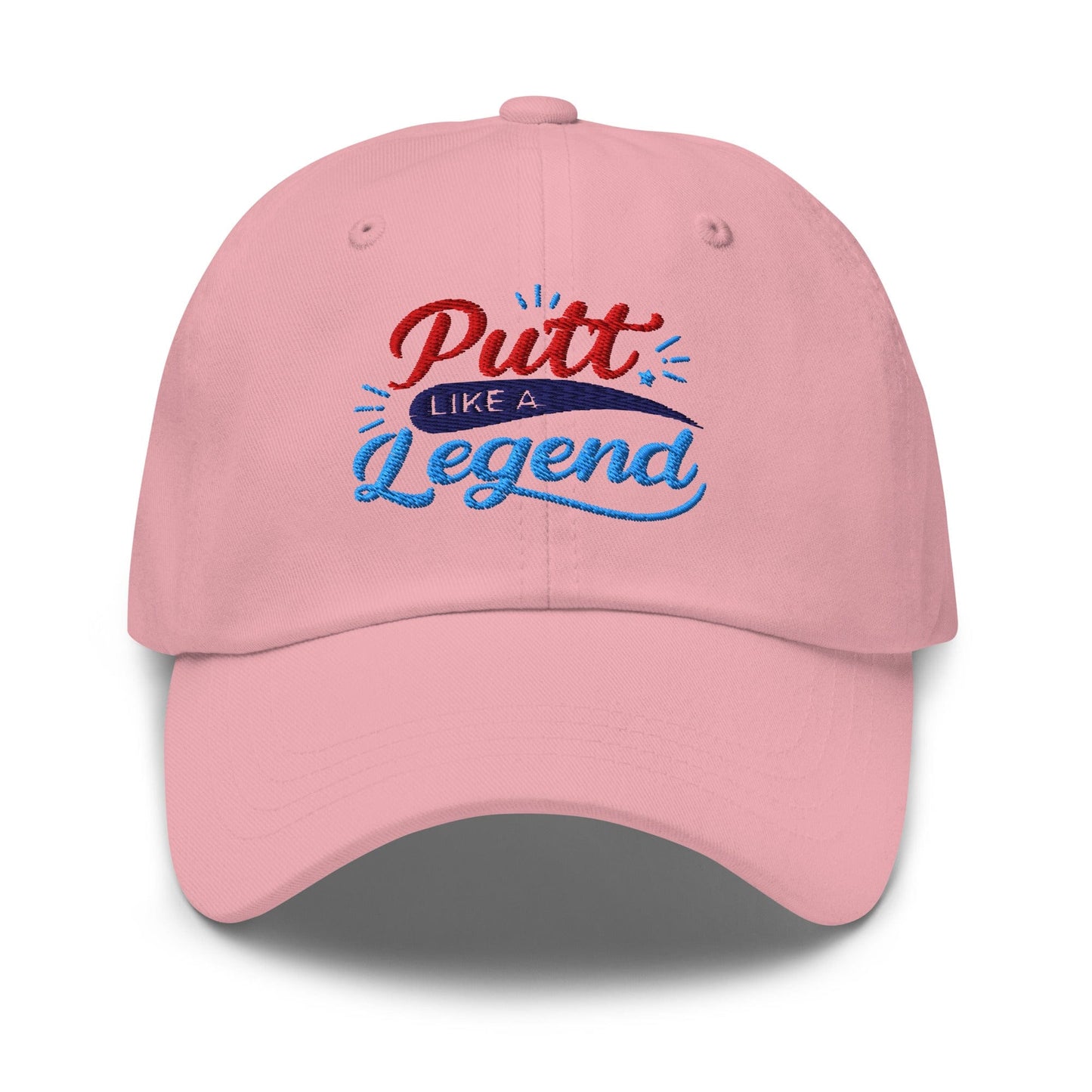Putt Like A Legend Fun and Unique Embroidered Golf Cap - Funny Golf Tee by Swing Epic