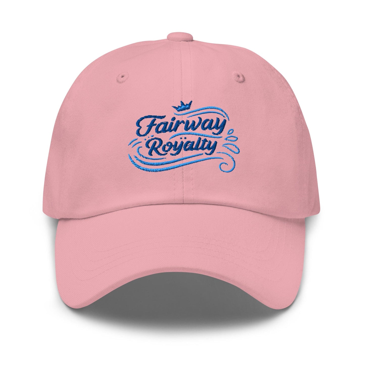 Fairway Royalty Swirls Leaf Detailed Embroidered Golf Cap - Funny Golf Tee by Swing Epic