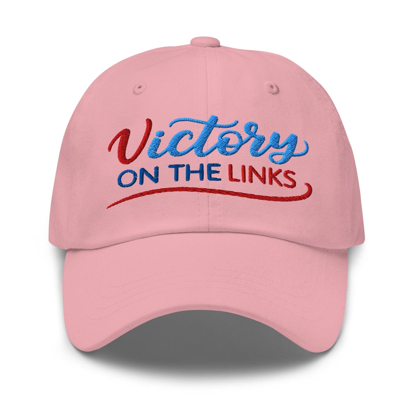 Victory on the Links Fun and Unique Embroidered Golf Cap - Funny Golf Tee by Swing Epic