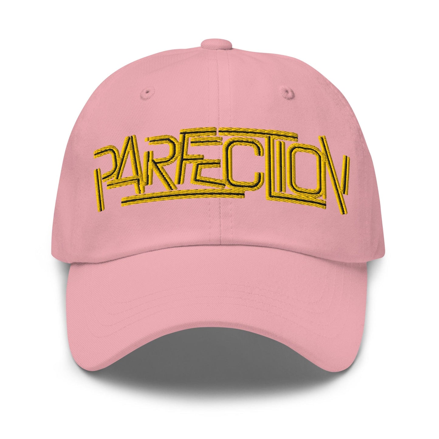 Parfection Script Embroidered Golf Cap - Funny Golf Tee by Swing Epic