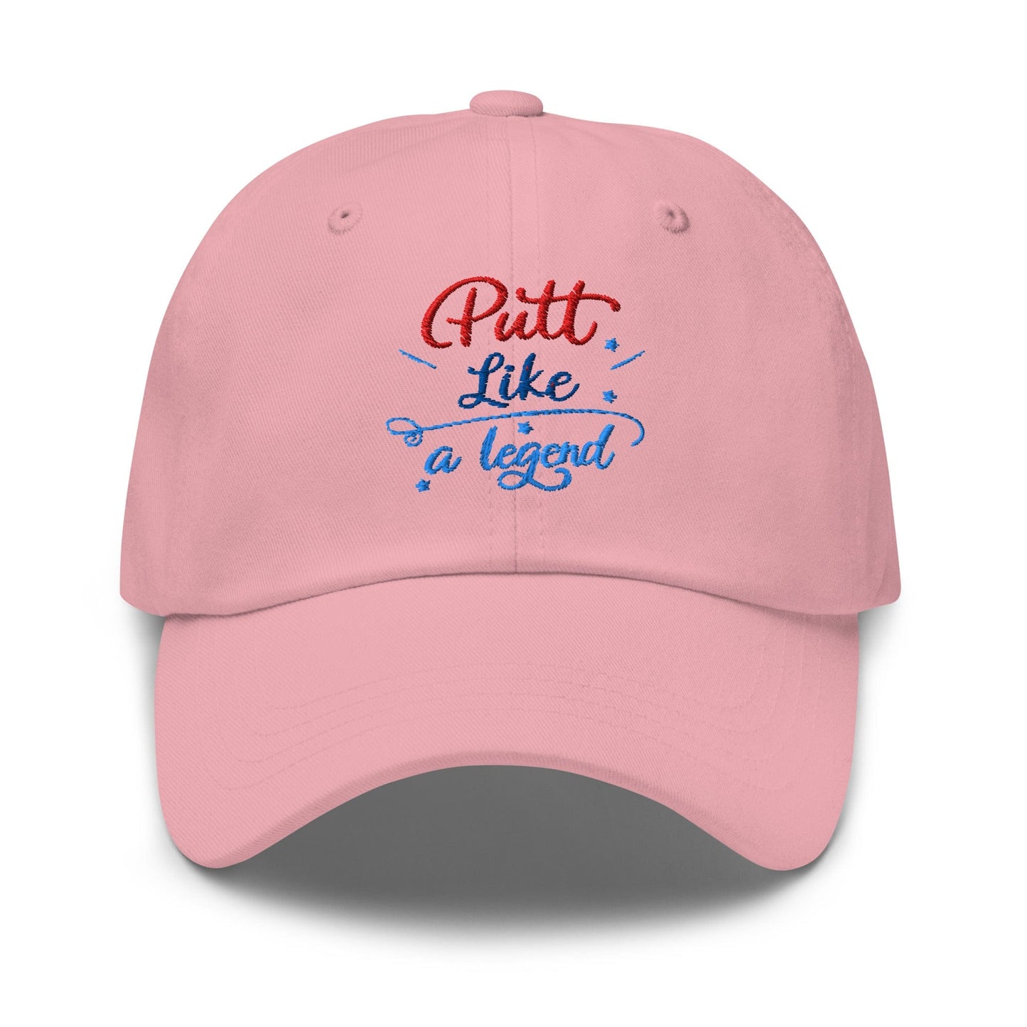 Putt Like A Legend Fun Embroidered Golf Cap - Funny Golf Tee by Swing Epic