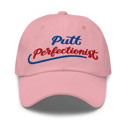 Putt Perfectionist Fun Embroidered Golf Cap - Funny Golf Tee by Swing Epic